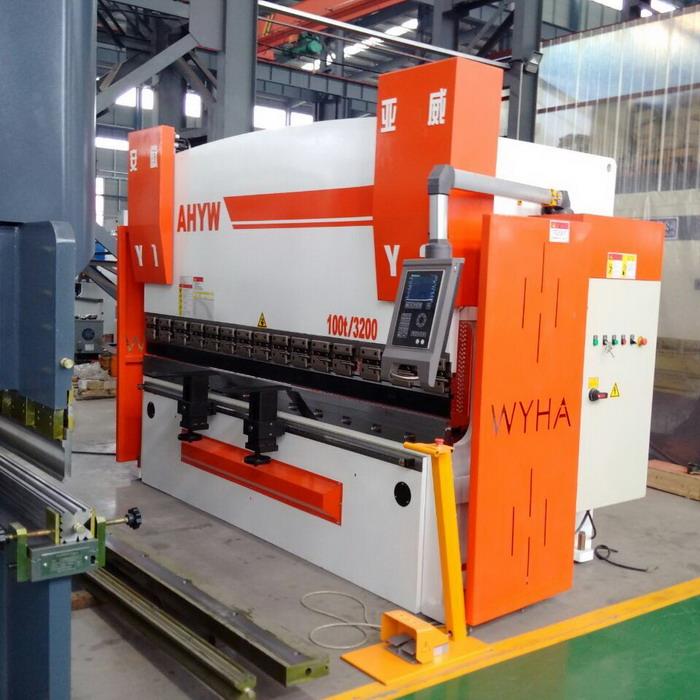 Frenos de prensa hidráulica Yawei CNC máquina-100T
