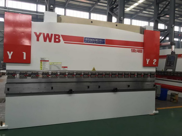 4 ejes CNC Plegadoras hidráulicas 100 toneladas