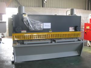 Guillotina hidráulica de Yawei de 3 M máquina de corte