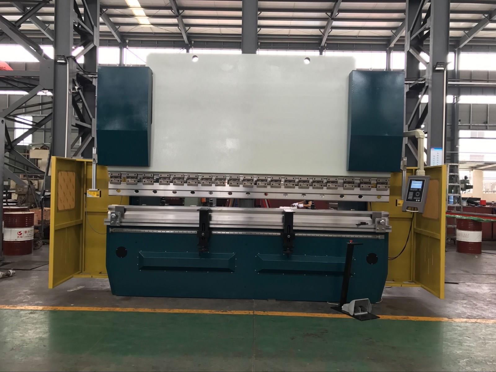 Yawei 400T4m CNC Press brake 4 axis Germany Fiessler AKS guarding