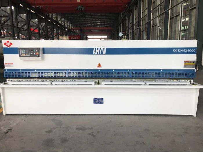 Máquinas de corte hidráulicas de metal AHYW 4mtr 6mm
