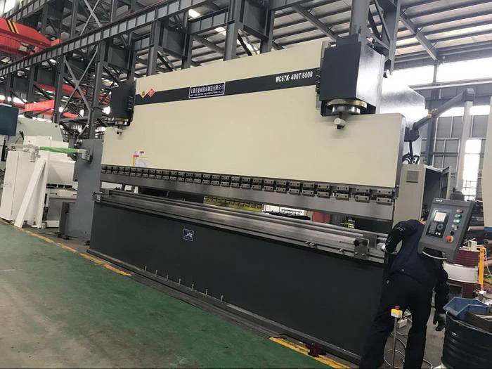 AHYW Yawei 400T6M 2 axis sheet metal bending machine china 20ft sheet folding