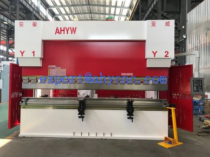 AHYW Yawei 300T4M Prensa plegadora CNC de 5 ejes DELEM DA52S