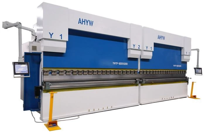 Freno de prensa en tándem CNC AHYW Yawei 800T8M DA66T