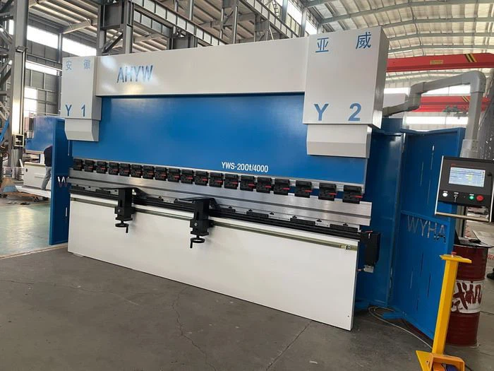 AHYW Yawei 200T4M Metal bending machine hybrid pressbrake DELEM DA66T